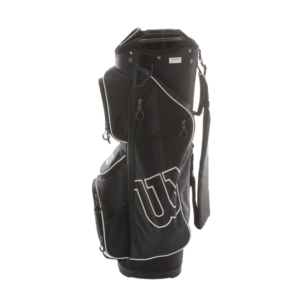 Wilson Cart Bag - Black/Whte