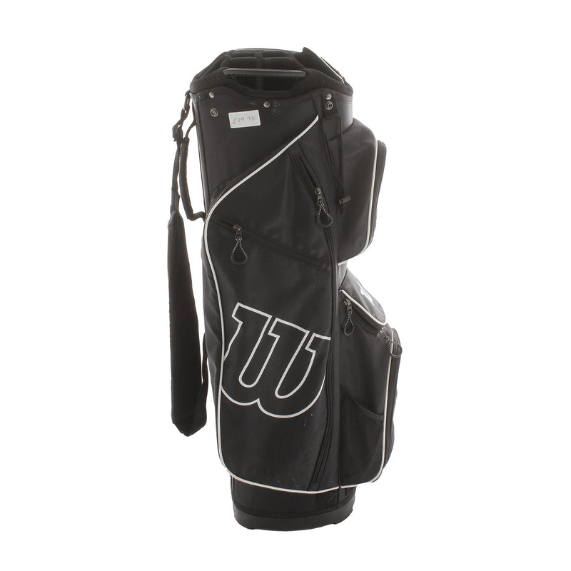 Wilson Cart Bag - Black/Whte
