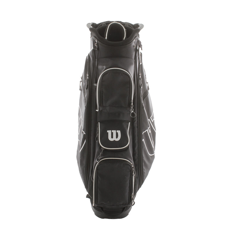 Wilson Cart Bag - Black/Whte