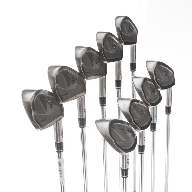 Mizuno T-Zoid Oversize Steel Mens Right Hand Irons 3-SW Regular - True Temper Release Sensicore