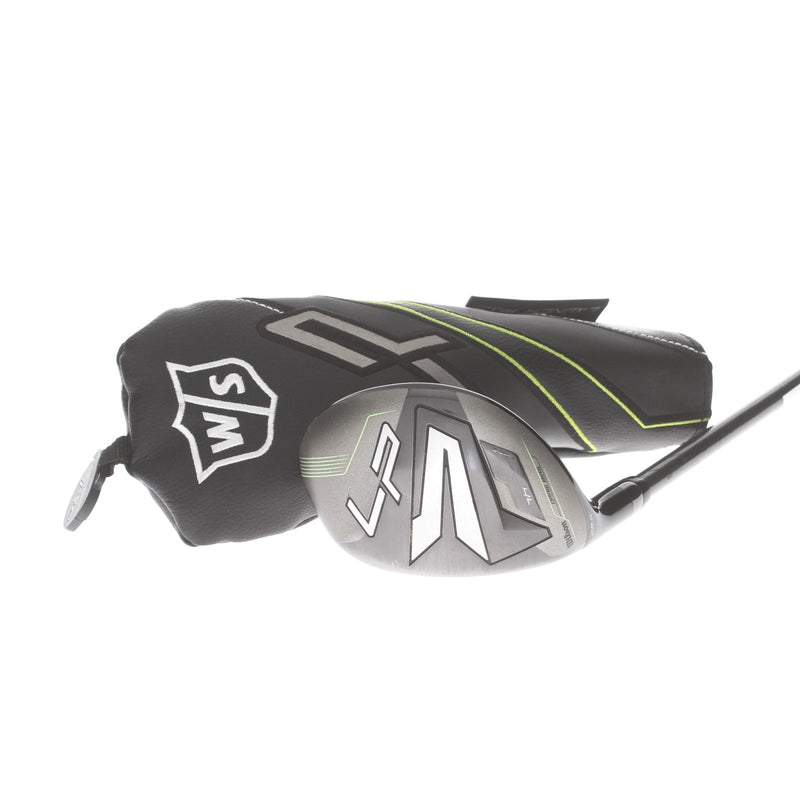 Wilson Launch Pad Graphite Mens Left Hand 4 Hybrid 22.5* Regular - Evenflow 5.5 65g