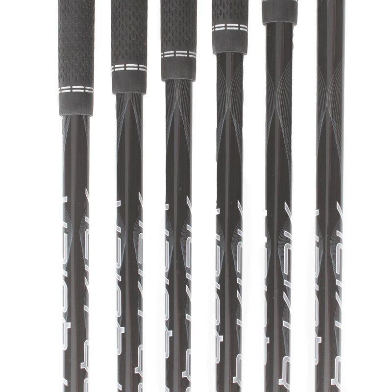 Ping i230 Graphite Mens Left Hand Irons 5-PW Gold Dot 4* Flat Regular - Alta Quick 35