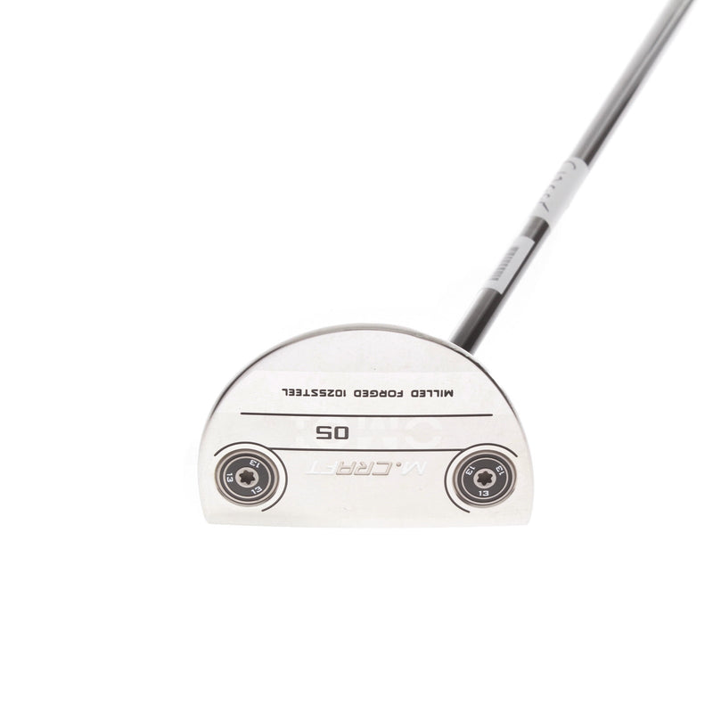 Mizuno M Craft OMOI 05 Mens Left Hand Putter 34" Mallet - Lamkin Sink Fit Pistol