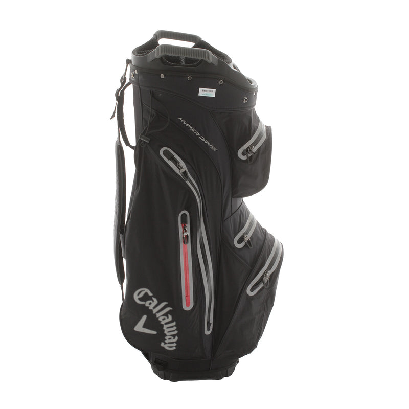 Callaway Hyper Dry 15 Cart Bag - Black/Grey/Red
