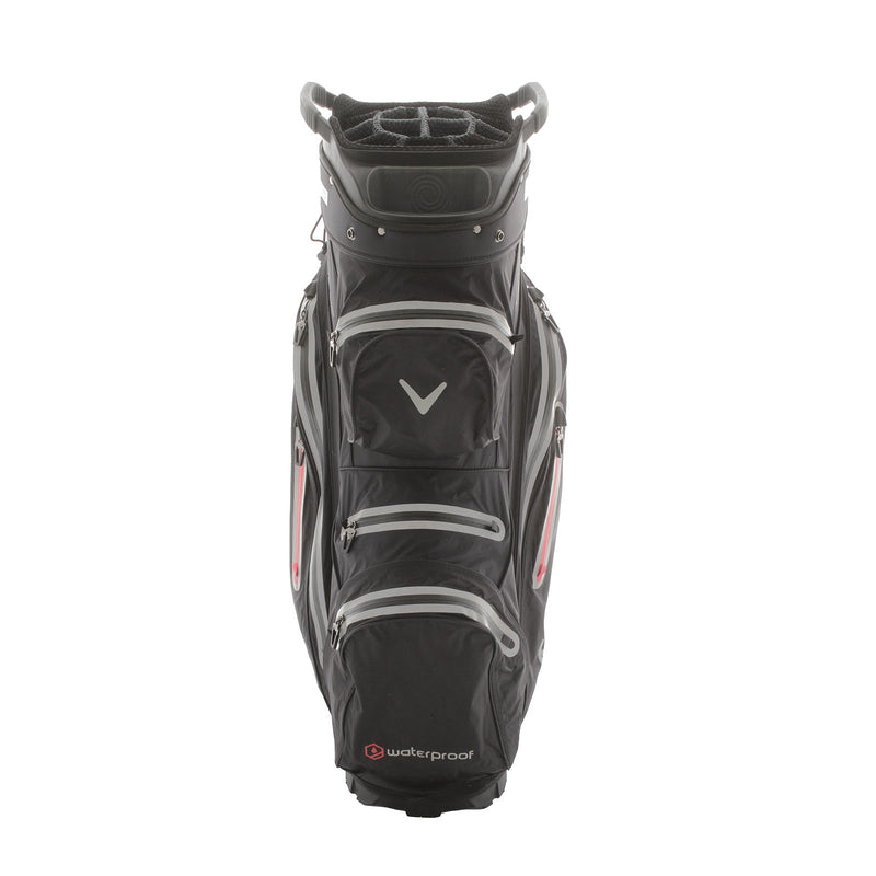 Callaway Hyper Dry 15 Cart Bag - Black/Grey/Red