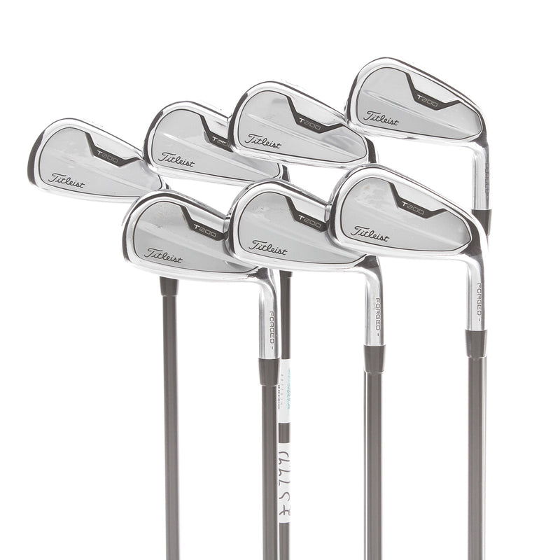 Titleist T200 2021 Graphite Mens Right Hand Irons 5-GW Regular - Tensei AV Red Series