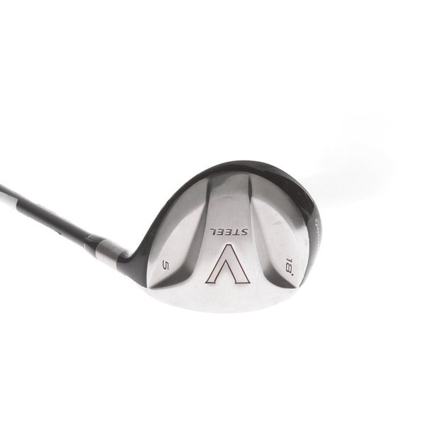 TaylorMade V Steel Graphite Mens Right Hand Fairway 5 Wood 18* Regular - TaylorMade