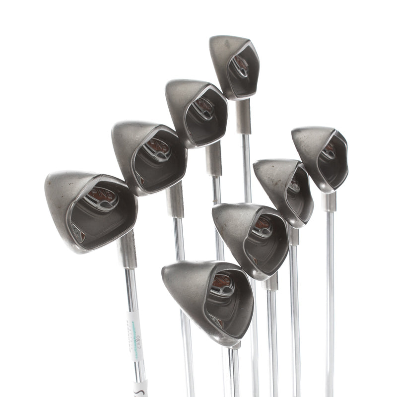 Ping G10 Steel Mens Right Hand Irons 4-SW Black Dot Regular - Ping AWT