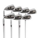 Ping G400 Steel Mens Left Hand Irons 5-SW Red Dot 1* Flat Regular - Ping AWT 2.0