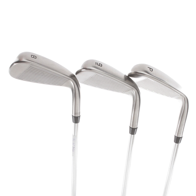 Cobra Air-X 2024 Steel Mens Left Hand Irons 8-PW Regular - KBS Tour Lite