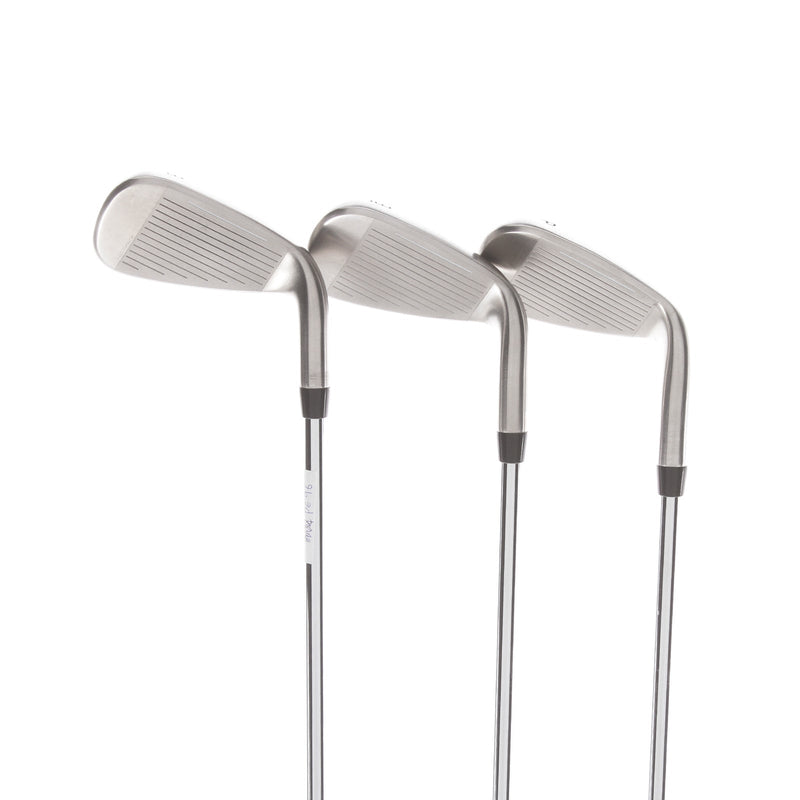 Cobra Air-X 2024 Steel Mens Left Hand Irons 8-PW Regular - KBS Tour Lite