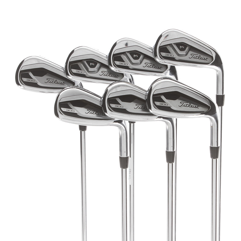 Titleist T300 Steel Mens Right Hand Irons 5-GW Regular - True Temper AMT Red R300