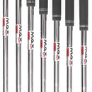 TaylorMade Qi Steel Mens Right Hand Irons 5-SW Regular - KBS Max 85