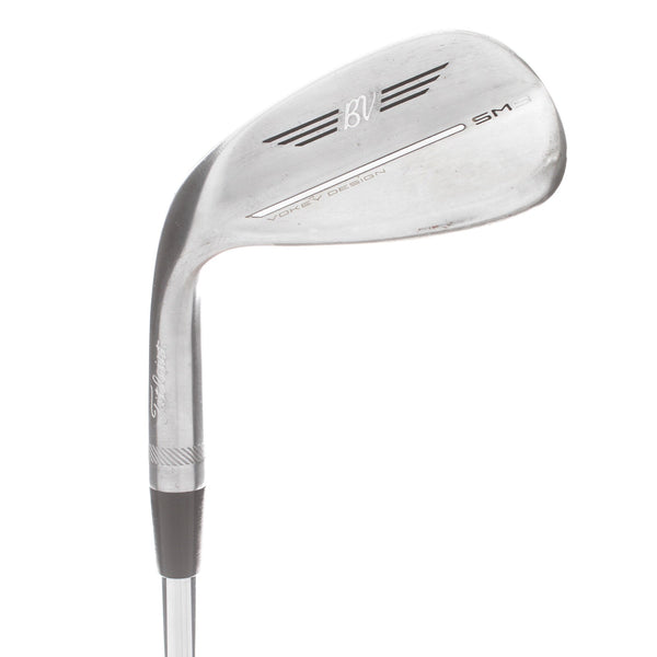 Titleist Vokey SM9 Steel Mens Left Hand Sand Wedge 54* 14 Bounce F Grind Wedge - BV Vokey
