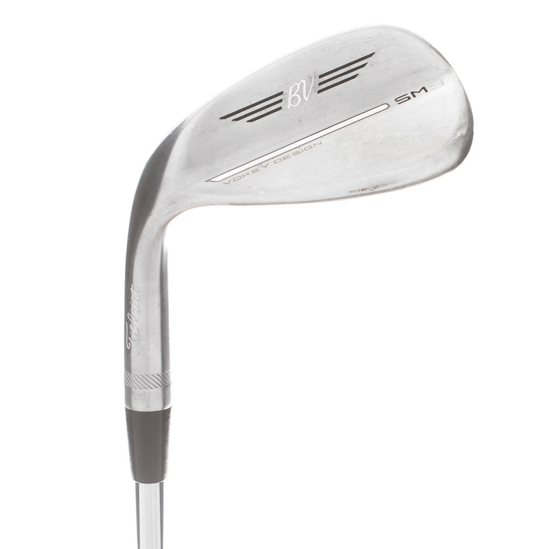 Titleist Vokey SM9 Steel Mens Left Hand Sand Wedge 54* 14 Bounce F Grind Wedge - BV Vokey