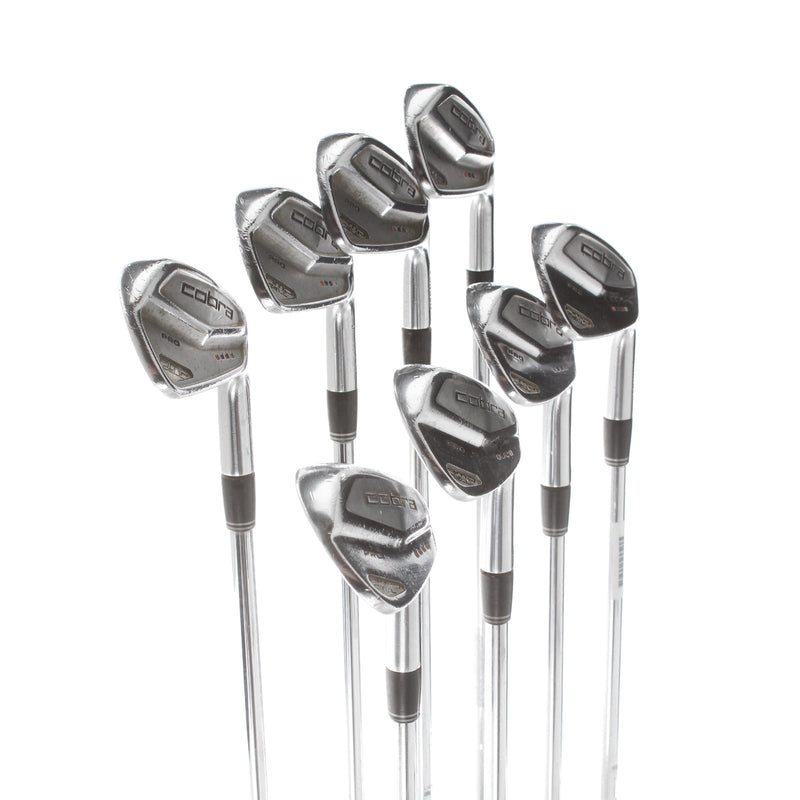 Cobra Amp Cell Pro Steel Mens Right Hand Irons 3-PW Stiff - Dynamic Gold S300