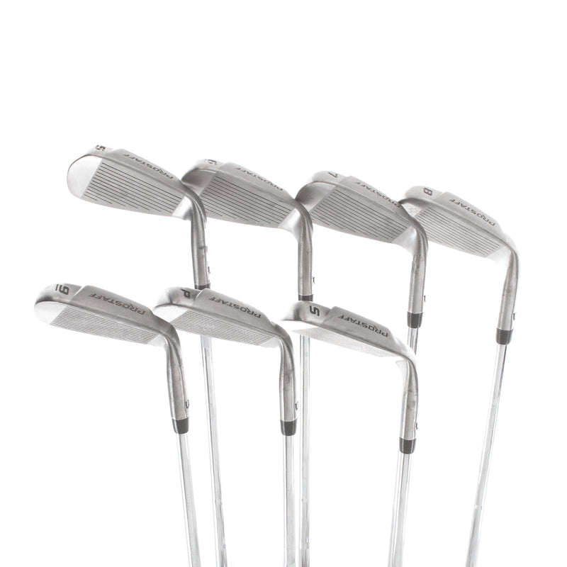 Wilson Profile SGI Steel Mens Left Hand Irons 5-SW Regular - Prostaff SGI