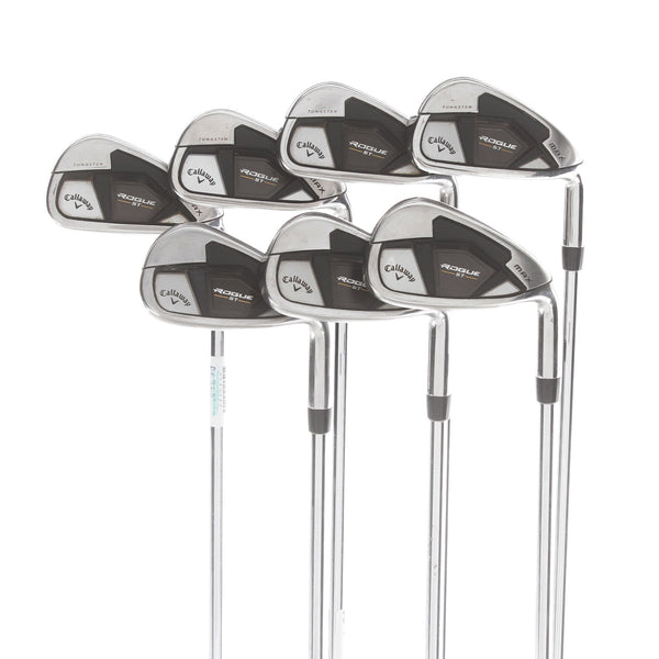 Callaway Rogue ST Max Graphite Mens Right Hand Irons 4-PW Stiff - True Temper Elevate MPH