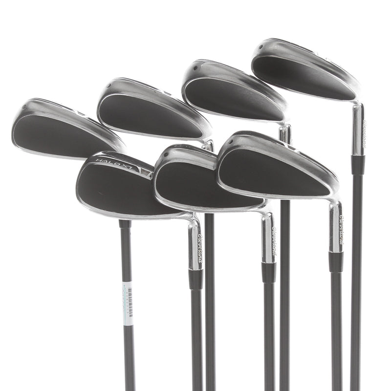 Cleveland Halo XL Full Face Graphite Mens Right Hand Irons 4-PW Regular - UST Mamiya Helium 601 F3