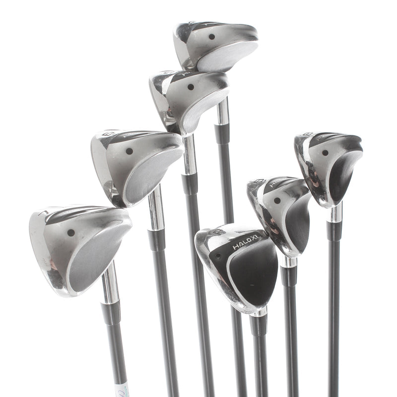 Cleveland Halo XL Full Face Graphite Mens Right Hand Irons 4-PW Regular - UST Mamiya Helium 601 F3