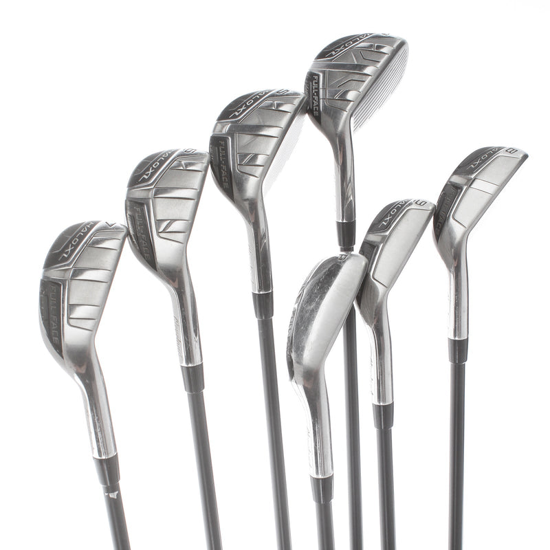 Cleveland Halo XL Full Face Graphite Mens Right Hand Irons 4-PW Regular - UST Mamiya Helium 601 F3