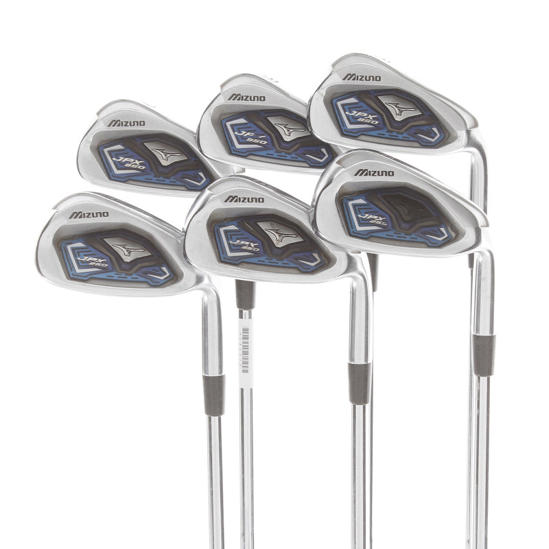 Mizuno JPX 850 Steel Mens Right Hand Irons 5-PW Regular - KBS Tour