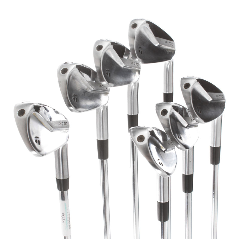 TaylorMade P770 2020 Steel Mens Right Hand Irons 4-PW Stiff - Project X LZ 120g 6.0
