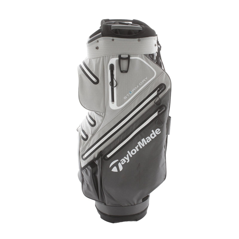 TaylorMade Storm Dry Cart Bag - Grey/Black/White