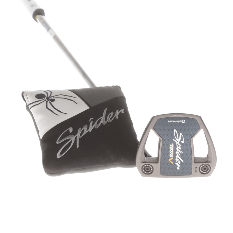 TaylorMade Spider Tour V 2023 Mens Right Hand Putter 35" Mallet - Super Stroke Pistol 1.0
