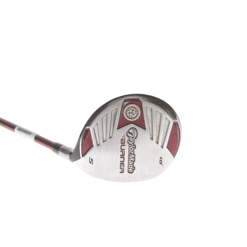 TaylorMade Burner Graphite Mens Right Hand Fairway 5 Wood 18* Regular - TaylorMade REAX Superfast FW