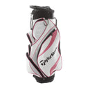 TaylorMade Cart Bag - White/Pink