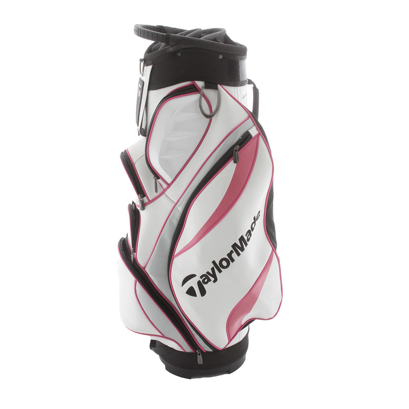 TaylorMade Cart Bag - White/Pink