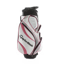 TaylorMade Cart Bag - White/Pink
