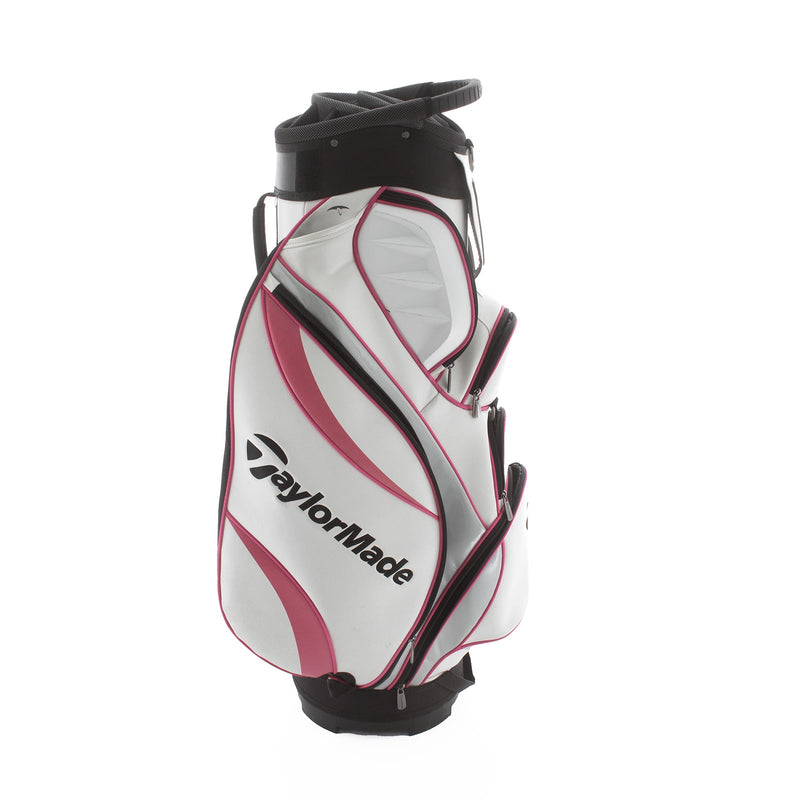 TaylorMade Cart Bag - White/Pink