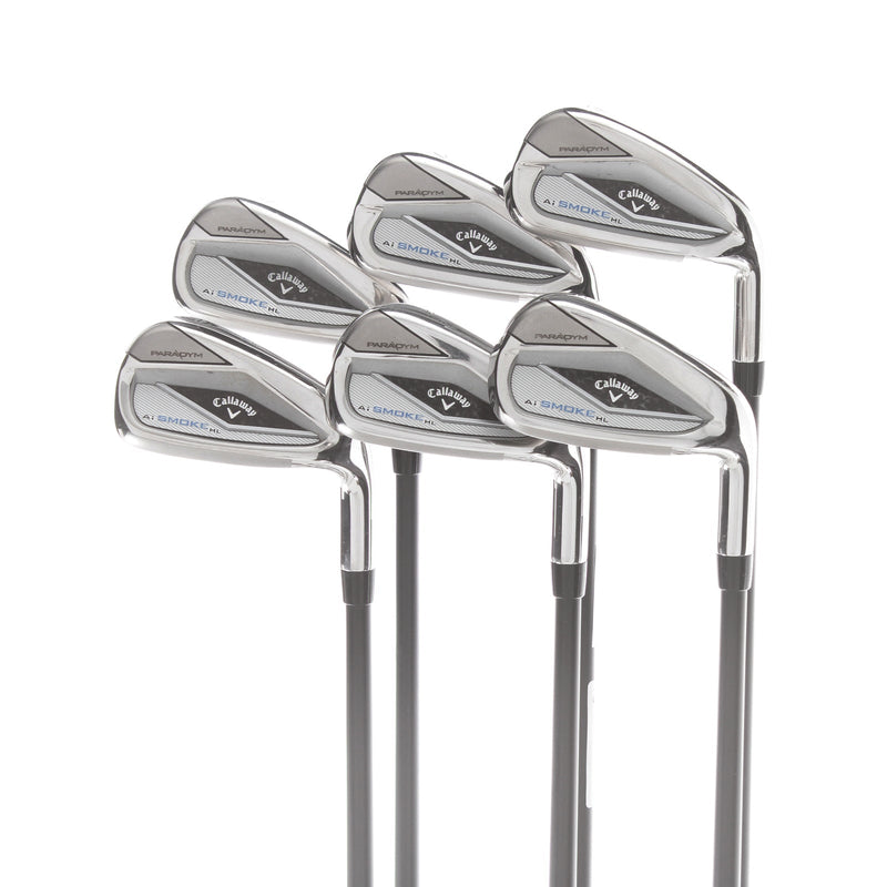 Callaway Paradym Ai Smoke HL Graphite Mens Right Hand Irons 6-AW Regular - Cypher Fifty 5.0