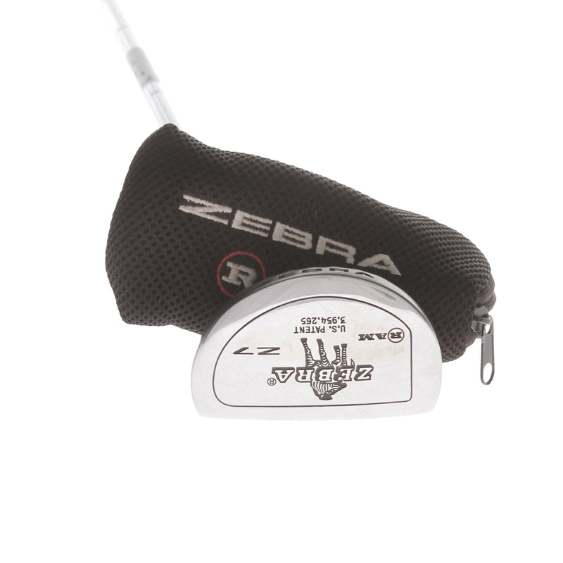 Ram Zebra Z7 Mens Right Hand Putter 35" Mid-Mallet - Zebra