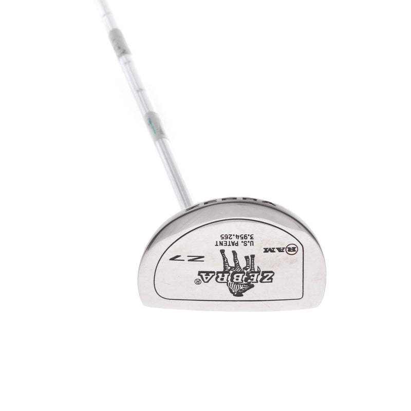 Ram Zebra Z7 Mens Right Hand Putter 35" Mid-Mallet - Zebra