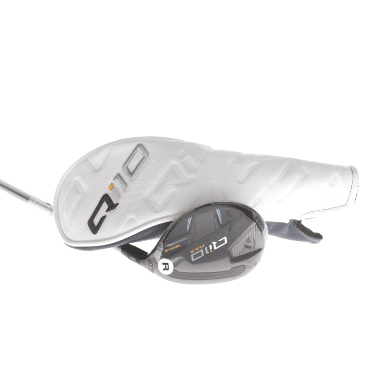 TaylorMade Qi10 Max Graphite Mens Right Hand 4 Hybrid 23* Regular - Fujikura Speeder NX 50-R
