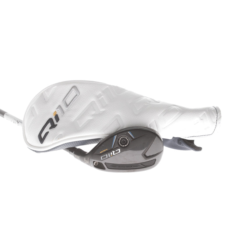 TaylorMade Qi10 Tour Graphite Mens Right Hand 3 Hybrid 19.5* Stiff - Tensei AV Limited Blue 75