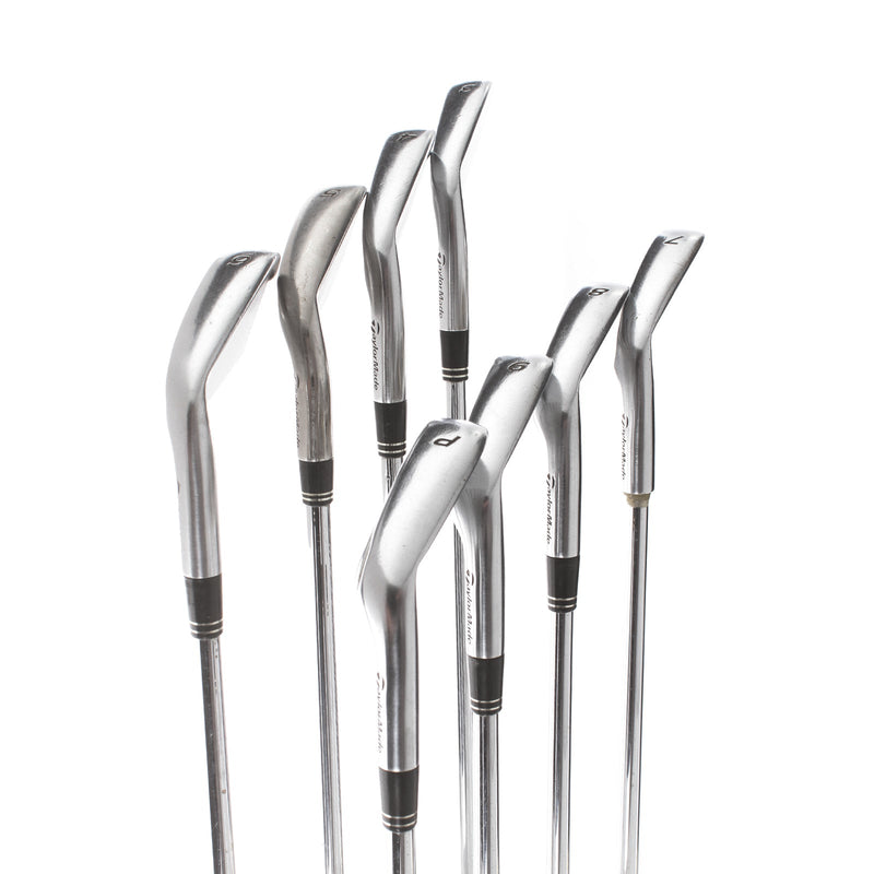 TaylorMade r7 TP Steel Mens Right Hand Irons 3-PW Regular - Project X Rifle 5.5