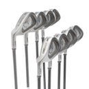 MD Golf Tour Oversize Graphite Mens Left Hand Irons 4-SW Senior - UST Mamiya