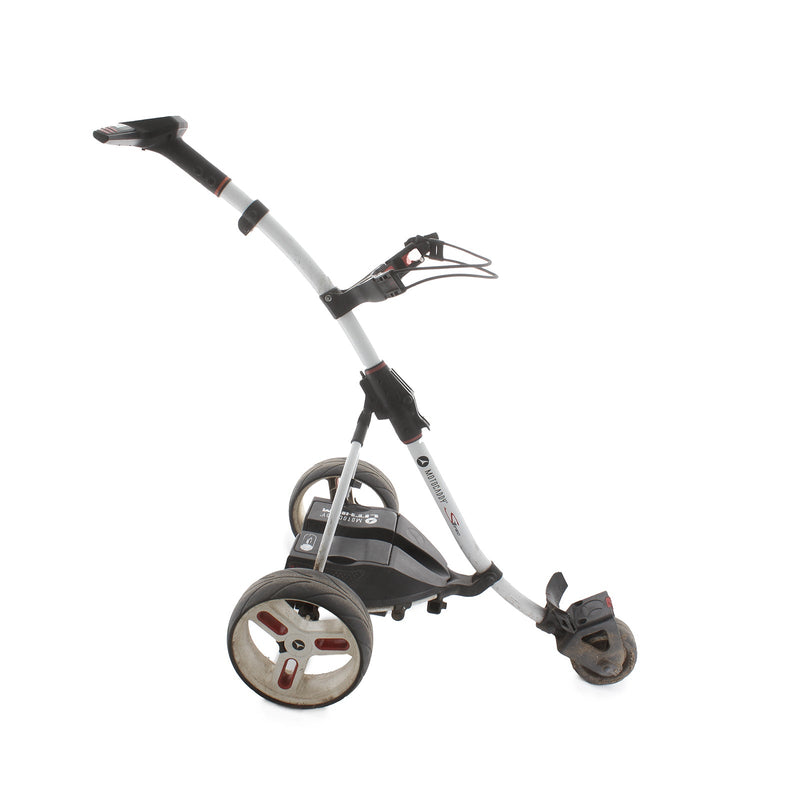 Motocaddy S1 3-Wheel Electric Trolley 18 Hole Lithium - White