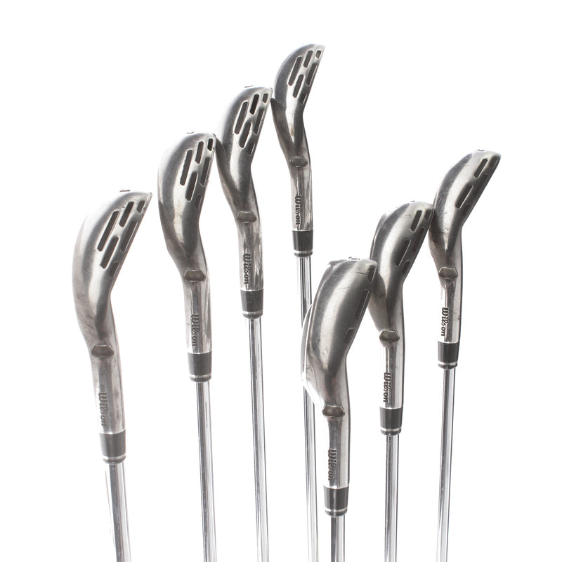 Wilson D7 Steel Mens Right Hand Irons 4-PW Regular - KBS Tour 80