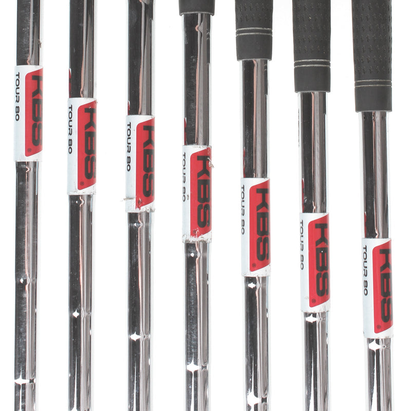Wilson D7 Steel Mens Right Hand Irons 4-PW Regular - KBS Tour 80