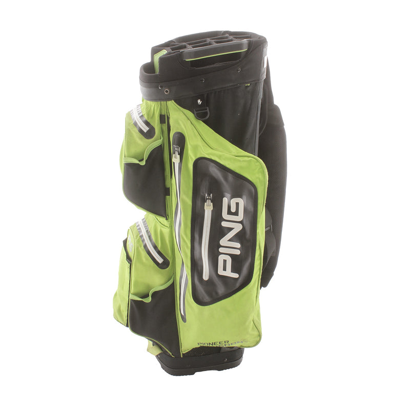 Ping Pioneer Monsoon Cart Bag - Green/ Black/White