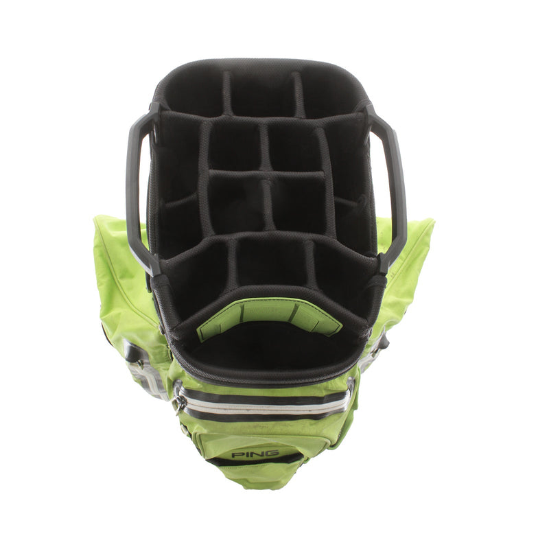 Ping Pioneer Monsoon Cart Bag - Green/ Black/White