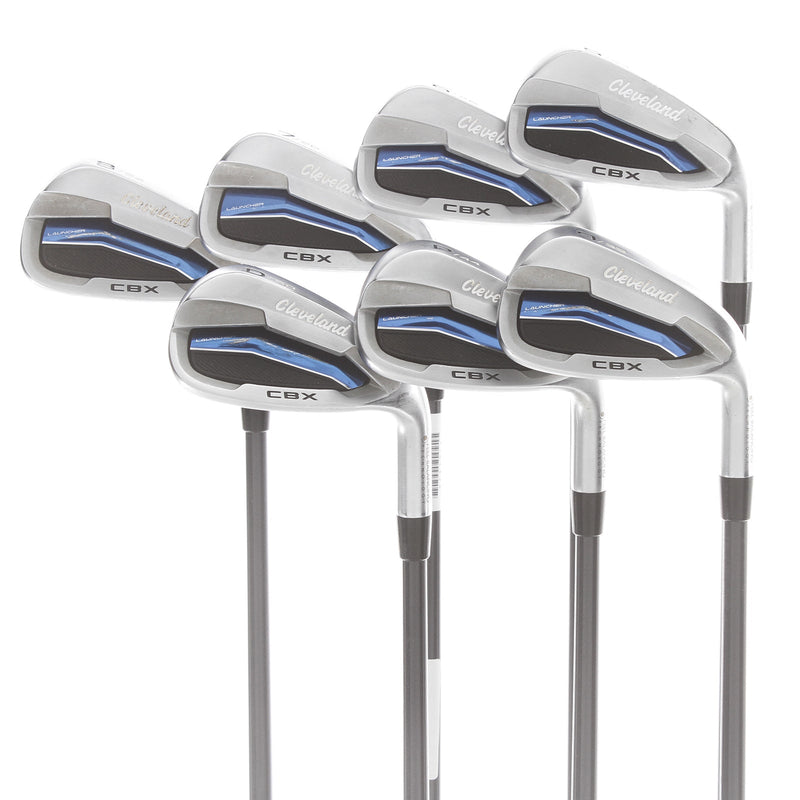 Cleveland CBX Launcher Graphite Mens Right Hand Irons 5-DW Regular - Miyazaki C Kua 6R