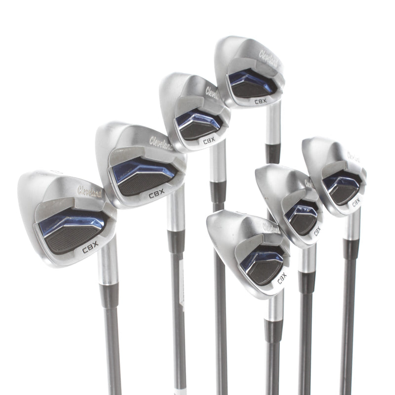 Cleveland CBX Launcher Graphite Mens Right Hand Irons 5-DW Regular - Miyazaki C Kua 6R