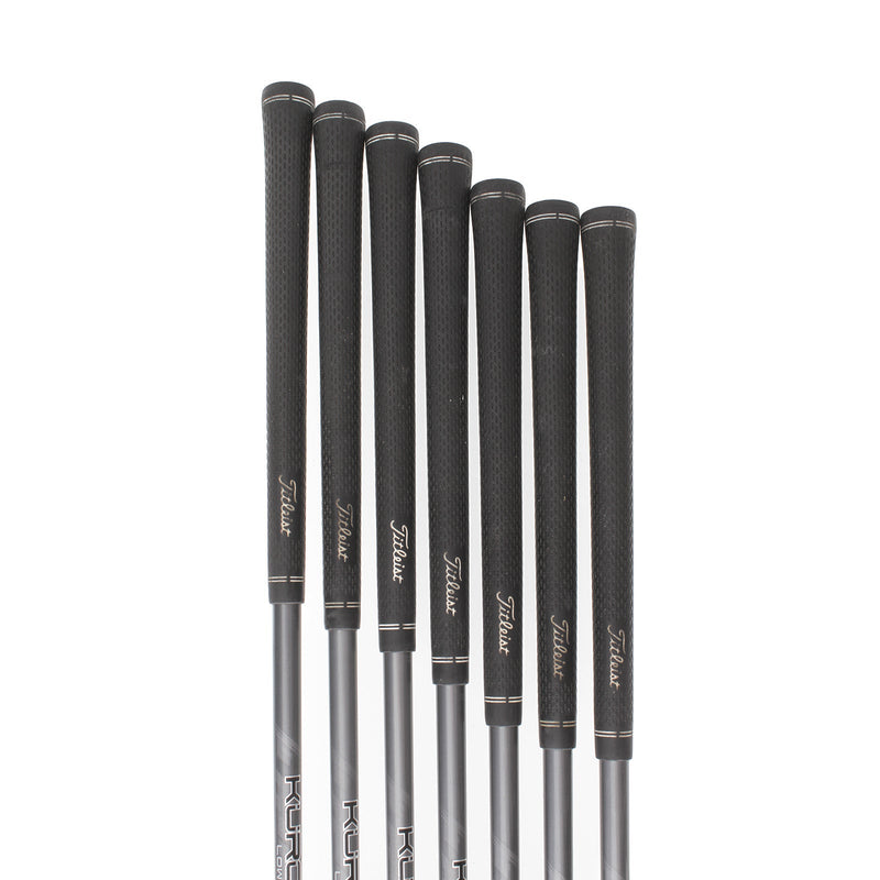 Titleist AP1 714 Graphite Mens Right Hand Irons 4-PW Regular - Kuro Kage Low Balance 65 G