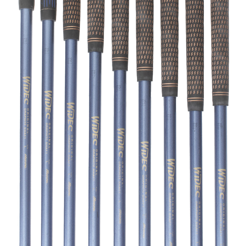 Mizuno Widec Graphite Ladies Right Hand Irons 3-SW Ladies - Mizuno Widec